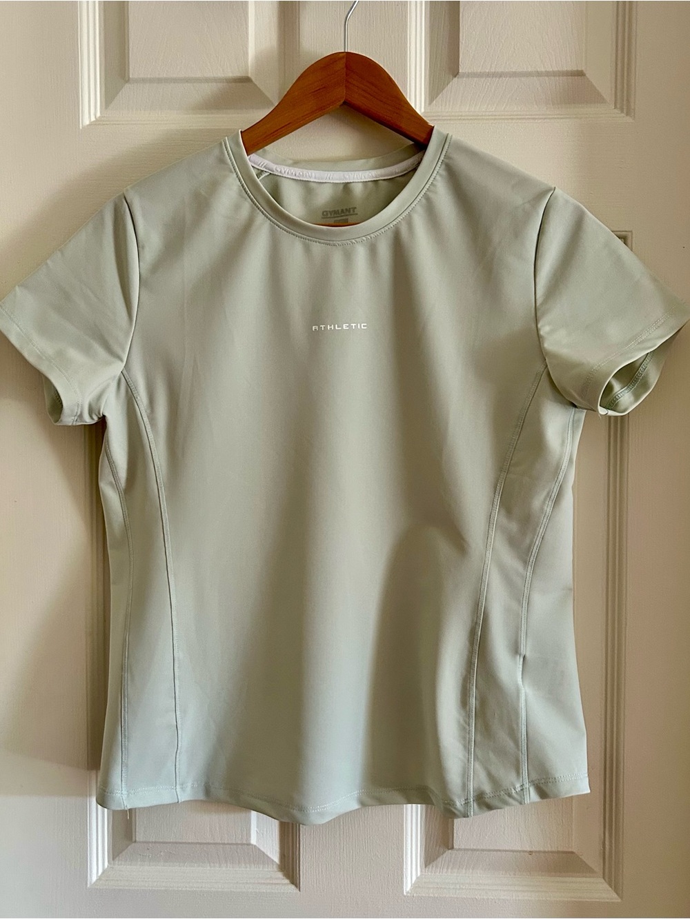 Crewneck Performance Top in Light Sage